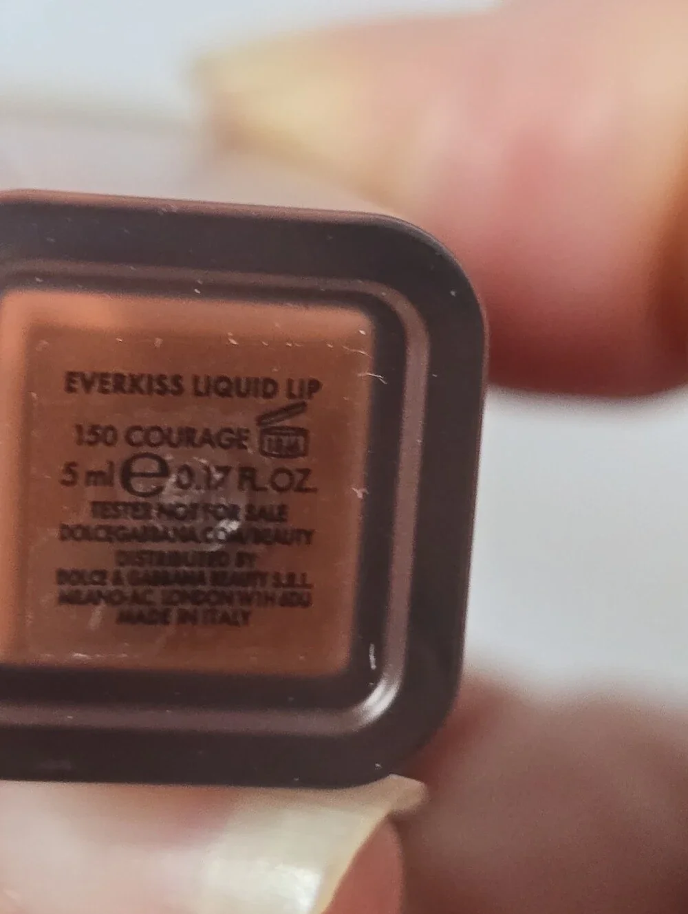 NIB Dolce & Gabbana Everkiss Liquid Lip 150 Courage